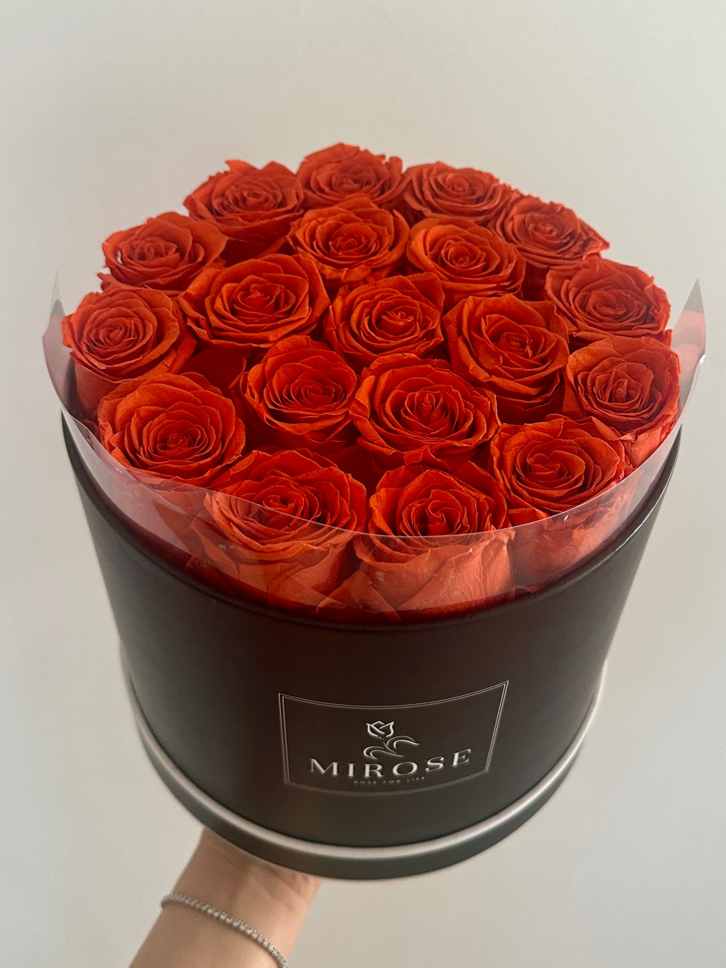 Large round 19 eternal roses