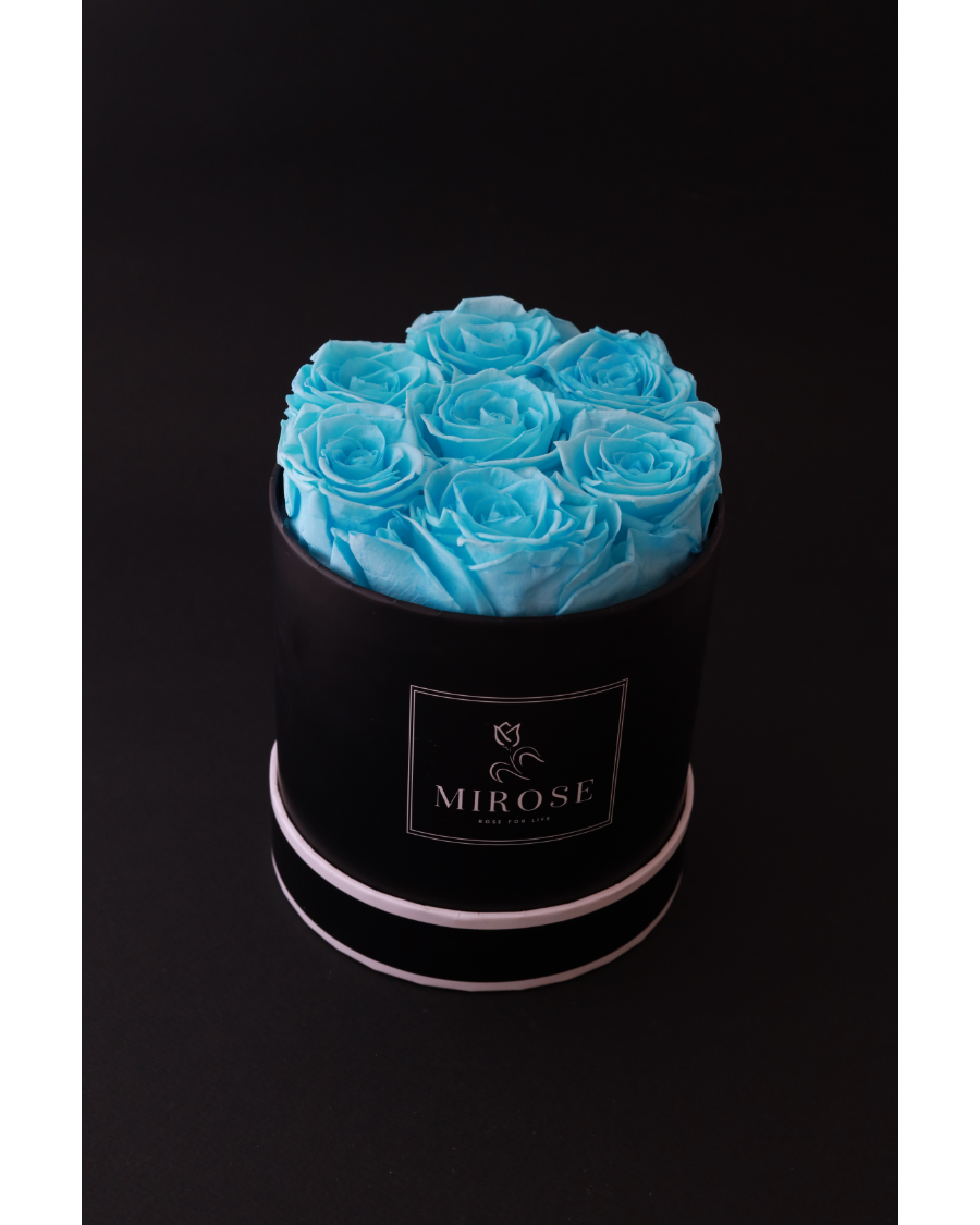 Mirose Eternal Rose Tiffany Small Round Box