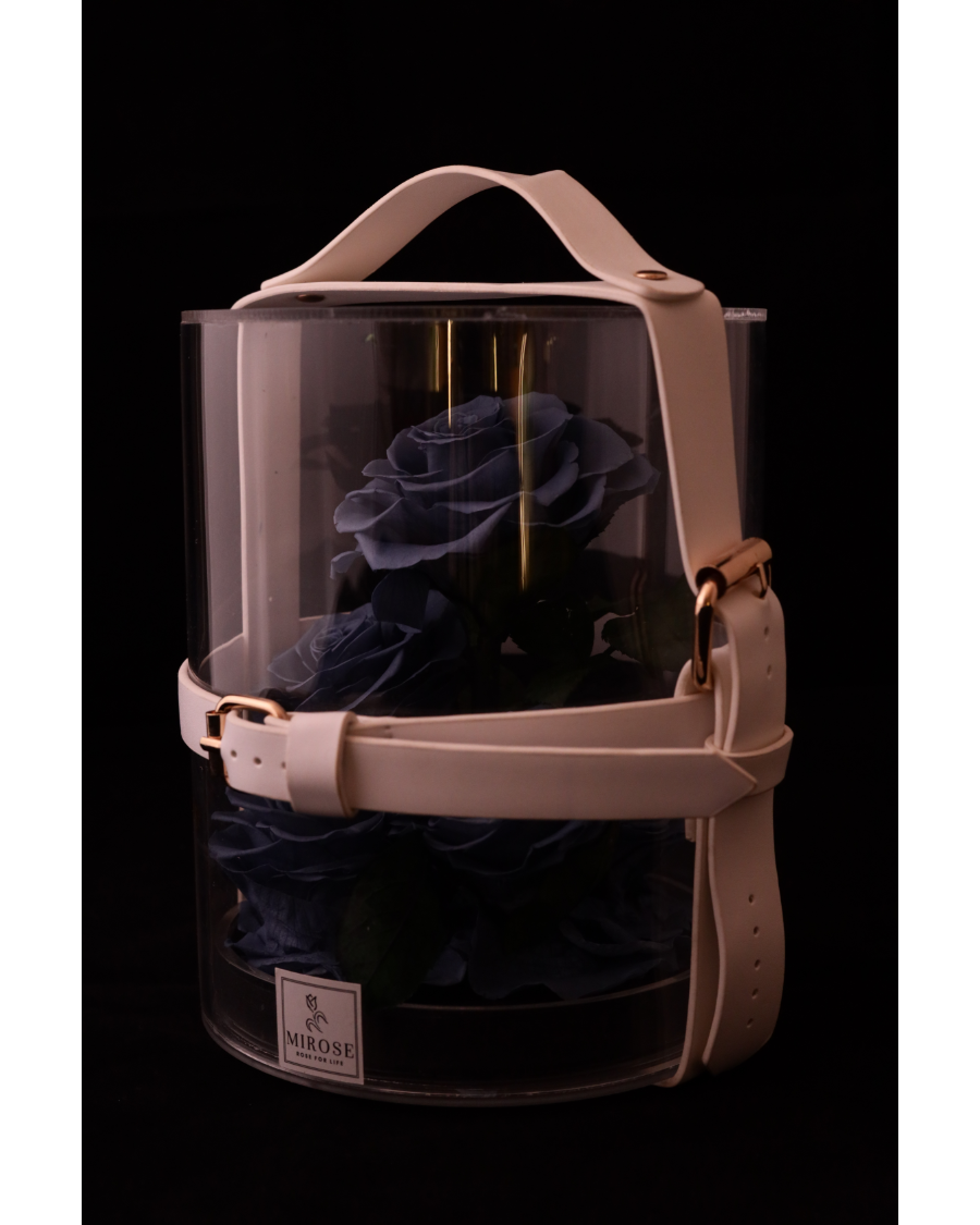 Mirose Eternal Rose Grey The Rose Bag